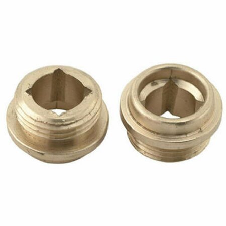 PINPOINT SCB1617X .53 in. x 24 Thread Brass Seat - 10 Pack PI2671640